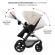Carucior 3 in 1 kinderkraft moov 2, moonlight grey