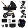 Carucior 3 in 1 kinderkraft moov 2, negru pur
