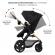 Carucior 3 in 1 kinderkraft moov 2, negru pur
