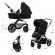 Carucior 3 in 1 kinderkraft moov 2, negru pur