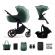 Carucior 3 in 1 kinderkraft prime 2 3in1 mink pro green