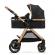Carucior kinderkraft esme, 3 in 1, pure black