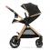 Carucior kinderkraft esme, 3 in 1, pure black