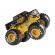 Monster jam masinuta metalica kane brown k-rex scara 1 la 64
