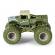 Monster jam set 2 masinute metalice shaker si soldier fortune scara 1 la 64