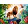 Puzzle trefl 200 regele junglei