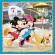 Puzzle trefl 3in1 mickey mouse si prietenii