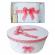 Set trusou botez si cutie trusou, ingeras, dantela corai, denikos® 448