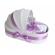 Trusou botez complet, in landou, lila buline denikos® 135