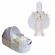 Trusou botez in landou si lumanare cu ursuleti, decor crem denikos® 101