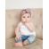 Bentita turban lata (culoare: galben, marime disponibila: 0-12 luni)