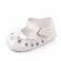 Pantofiori albi din lac (marime disponibila: 3-6 luni (marimea 18 incaltaminte))