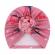 Caciulita tip turban cu imprimeu viu colorat (marime disponibila: 6-9 luni