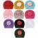 Caciulita tip turban cu floare din saten aplicata (marime disponibila: 6-9 luni