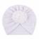 Caciulita tip turban cu floare din saten aplicata (marime disponibila: 6-9 luni