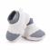 Mocasini albi cu gri tip adidas cu talpa antiderapanta (marime disponibila: