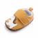Pantofiori maro pentru baietei - dino (marime disponibila: 6-9 luni (marimea 19