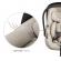 Scoica auto kinderkraft i-lite cu baza endura safe fx beige