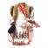 Set botez traditional fetita, trusou botez landou, lumanare si costum