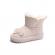Cizme ivoire imblanite - flower (marime disponibila: marimea 24)