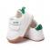 Adidasi albi cu verde - my fashion (marime disponibila: marimea 24)