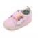 Tenisi roz pentru fetite - curcubeu (marime disponibila: 3-6 luni (marimea 18
