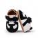 Adidasi albi cu negru pentru baietei - swak (marime disponibila: 6-9 luni