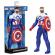 Figurina captain america marvel avengers albastru deschis 24 cm