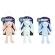 Jucarie plus jemini fosforescenta 21 cm iepure luminou blu