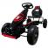 Kart cu pedale gokart 4-10 ani cu roti gonflabile g8 r-sport - rosu