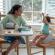 Scaun de masa booster ity by ingenuity my spot easy-clean grey