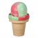 Set creativ play-doh kitchen creations inghetata