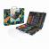 Set de desen deluxe happi hobbi art case cu 100 de accesorii dinozaur