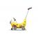 Vehicul ride on avion 4 in 1 cu maner de impingere