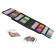 Set 242 piese, pixuri cu gel multicolor + rezerve + carte de colorat + penar