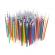 Set 242 piese, pixuri cu gel multicolor + rezerve + carte de colorat + penar