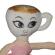 Set jucarie cappuccino assassino plus 28 cm si jucarie plus ballerina cappuccina 28 cm – personaj anime, moale, roz
