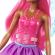 Papusa barbie zana cu par roz