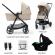 Carucior copii 3 in 1 kinderkraft newly bej