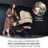 Carucior copii 3 in 1 kinderkraft newly lght grey