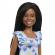 Papusa barbie fashionistas bruneta cu sindrom down