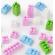 Set cuburi constructie pisica 50 piese ecoiffier abrick