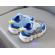Adidasi cu luminite pentru baietei - blue dino (marime disponibila: marimea 23)