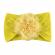 Bentita lata cu floare cu franjuri (culoare: galben, marime disponibila: 0-12