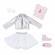 Set de joaca saptamana modei la paris cu papusa corolle valentine 28 cm