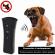 Aparat portabil cu ultrasunete impotriva cainilor agresivi ideallstore®, bye doggie, plastic, 13.5 cm, negru