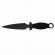 Set briceag fluture de vanatoare si trei cutite de aruncat, black fury, ideallstore®, otel inoxidabil