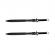 Set doua sabii de vanatoare ideallstore®, last ronin, maner textil, 68.5 cm, negru