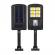 Lampa solara led 48cob, 60w, 6 casete, senzor, telecomanda