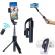 Trepied cu stabilizator, bt si telecomanda, negru
